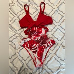 Unbranded - one piece swim suit, medium